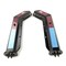 Betts Spring Mudflap Kit, Angled, Spring Loaded B672625WTBK - alternate 1